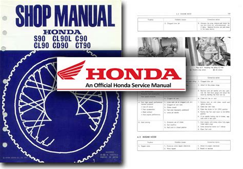 Honda S90 Cl90 C90 Cd90 Ct90 Full Service Repair Manual 1977 Onwards