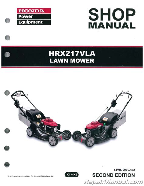 Honda Self Propelled Lawn Mower Repair Manual