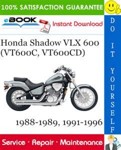 Honda Shadow Vlx 600 Service Manual Download