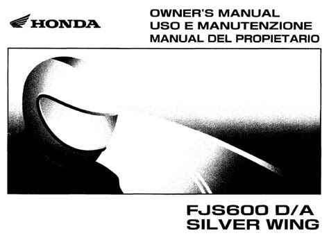 Honda Silverwing Service Manual 2005