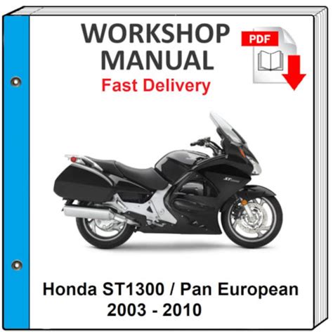 Honda St1300 Service Repair Manual Pdf 03 On