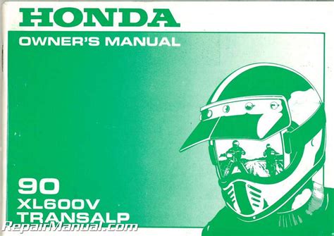 Honda Transalp Service Repair Manual 1990 1999