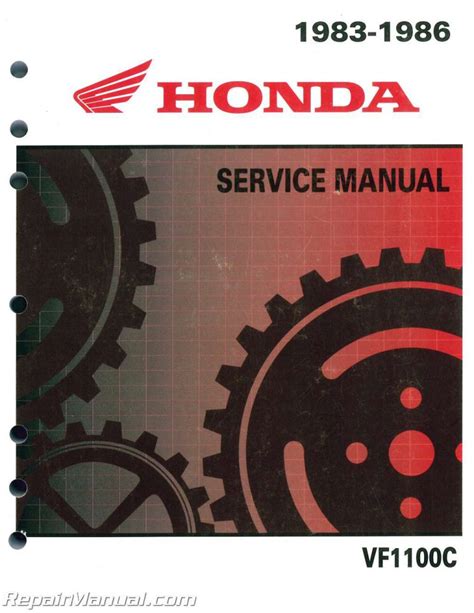 Honda V65 Magna Vf1100c 1983 1986 Workshop Manual