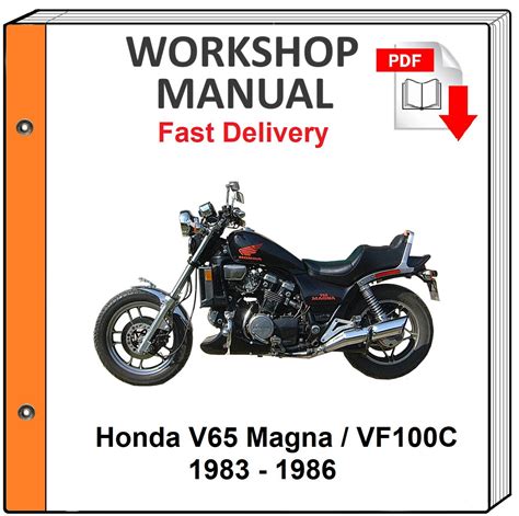 Honda V65 Sabre Service Repair Pdf Manual Download 1984 1987