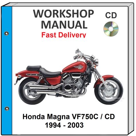 Honda Vf750c Cd Magna Full Service Repair Manual 1994 Onwards