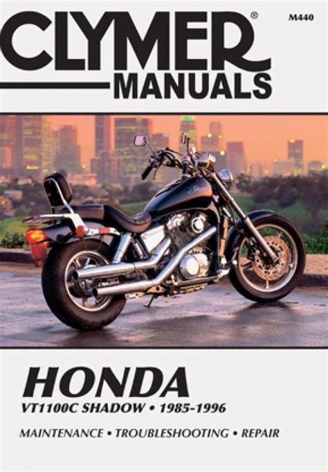 Honda Vt1100c Shadow Full Service Repair Manual 1985 1996