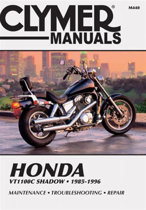 Honda Vt1100c Shadow Service Repair Manual Download 1985 1996