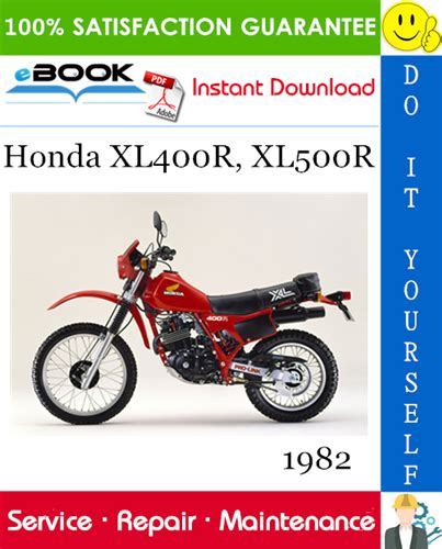 Honda Xl400r Xl500r Service Repair Manual Pdf 1982 Onwards