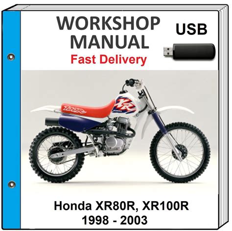 Honda Xr80r Xr100r Service Manual 1998 2003