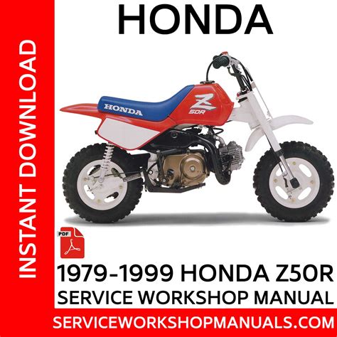 Honda Z50r Complete Workshop Repair Manual 1979 1982