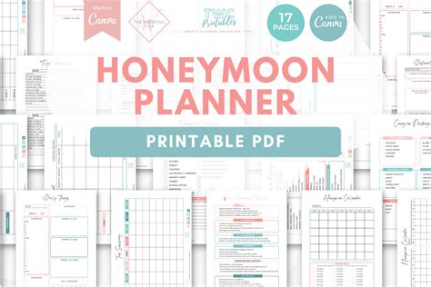Honeymoon Planner Template