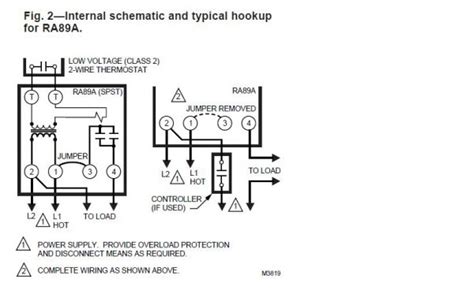 Honeywell Switching Relay R845a Wiring Diagram