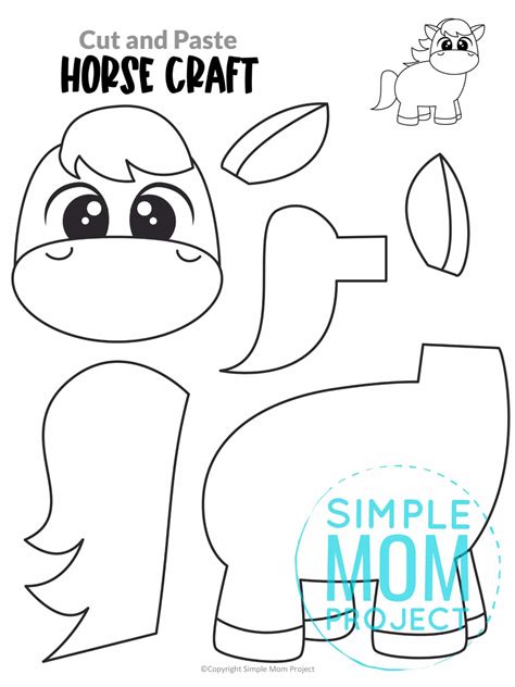 Horse Craft Printable