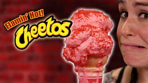 Hot Cheetos Ice Cream: A Spicy and Sweet Sensation