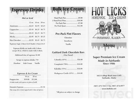 Hot Licks Ice Cream: A Sweet Journey to Fairbanks Heart