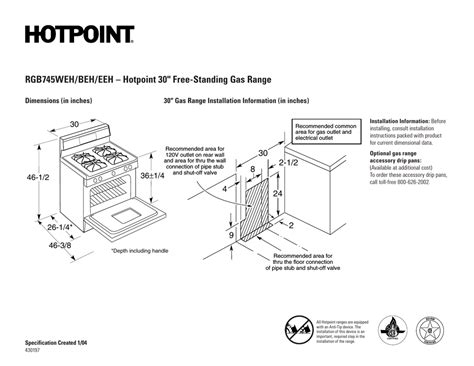 Hotpoint Gas Range Wiring Diagram