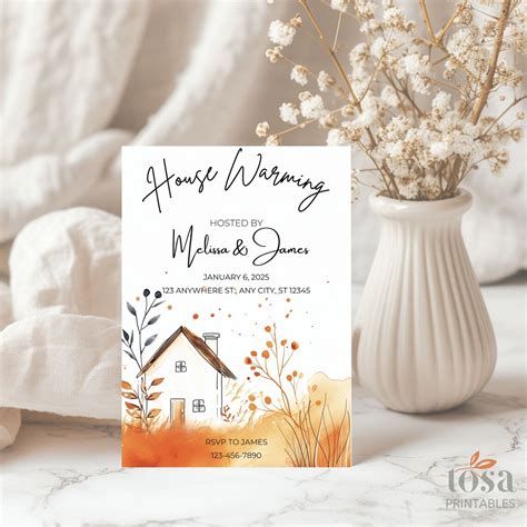 House Warming Invitation Template