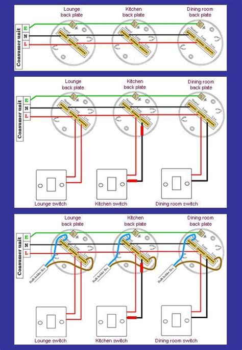 Household Lighting Wiring Diagram Uk