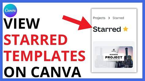 How Do I Find My Starred Templates In Canva