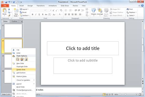 How Do I Remove A Template From Powerpoint