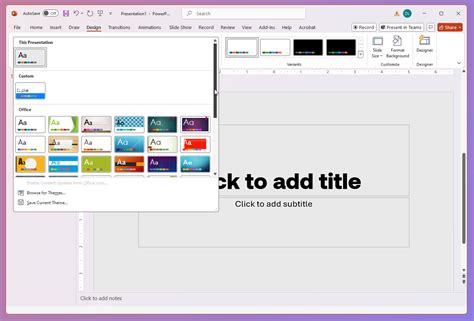 How Do You Create A Powerpoint Template From Scratch