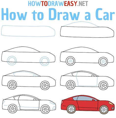 How Do You Draw A Car