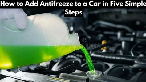 How To Add Antifreeze To Car