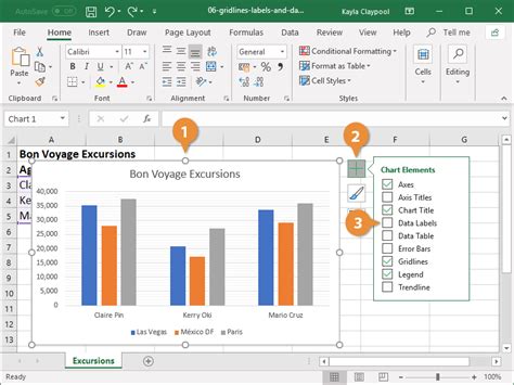 How To Add Chart Labels In Excel