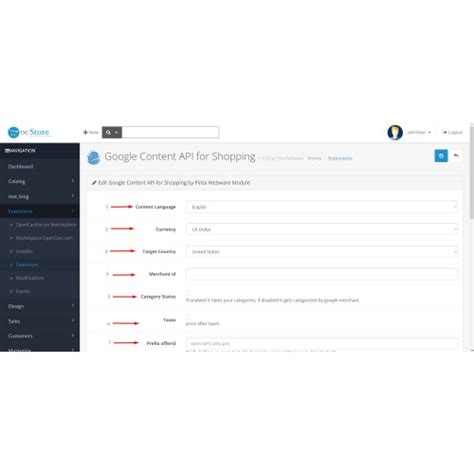 How To Add Google Shop Catalog To Opencart