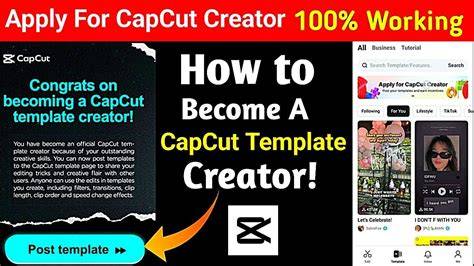 How To Become Capcut Template Creator