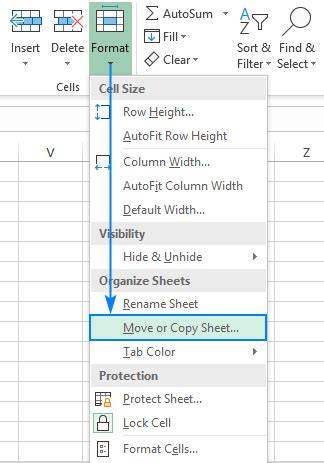 How To Copy Template In Excel To New Sheet
