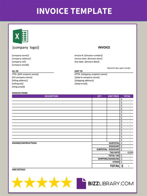How To Create An Excel Invoice Template
