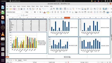 How To Create Chart From Data In Libre Office Calc