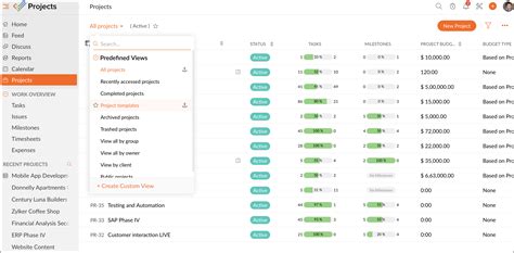 How To Create Project Template From Existing Project In Zoho
