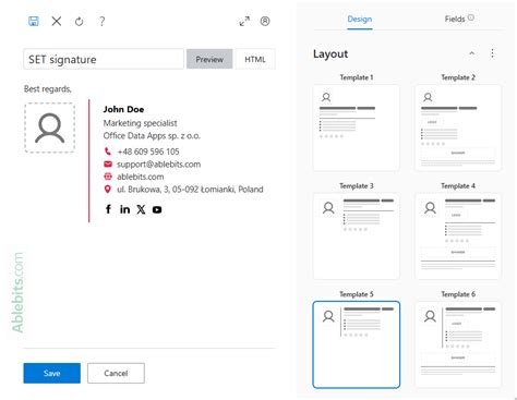 How To Deploy Outlook Signature Template For All Users