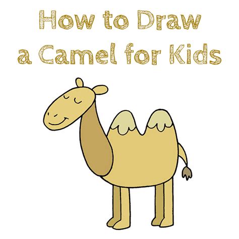 How To Draw A Camel Easy