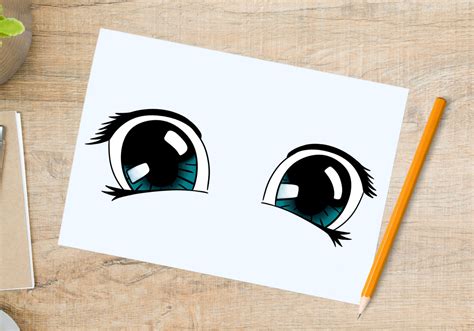 How To Draw Pretty Cartoon Eyes