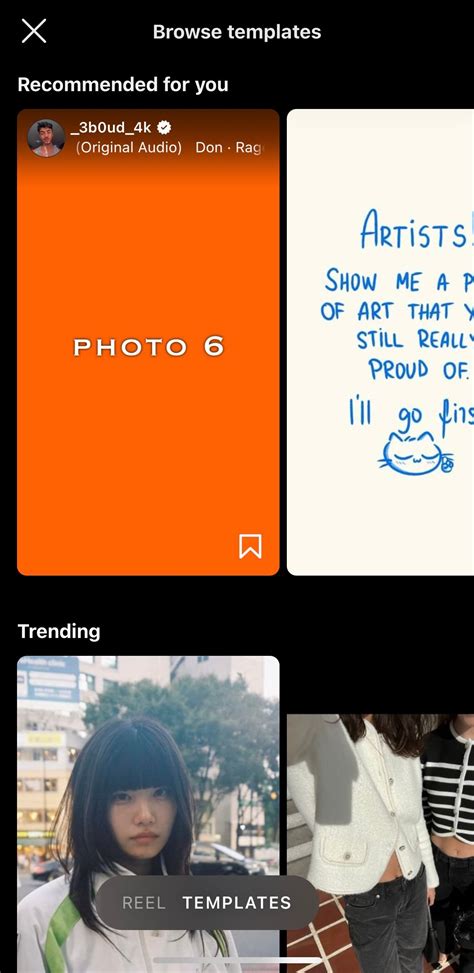 How To Find Reel Template On Instagram