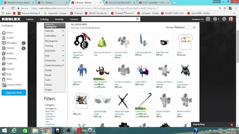 How To Go To Old Catalog Roblox