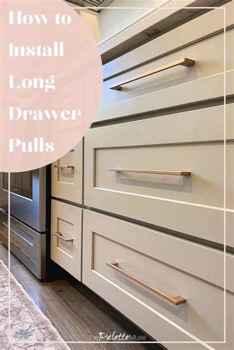 How To Install Cabinet Pulls Without A Template