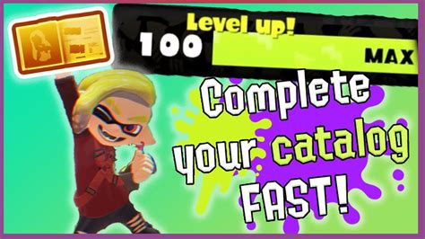 How To Level Up Your Catalog Splatoon 3