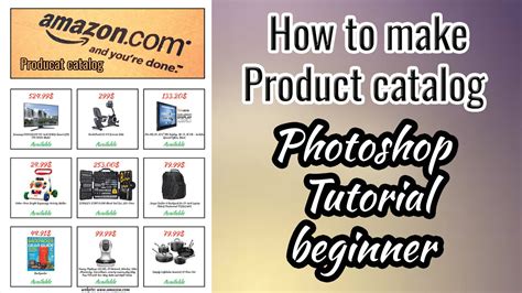 How To Make A Catalogue In Adobe Photoshop