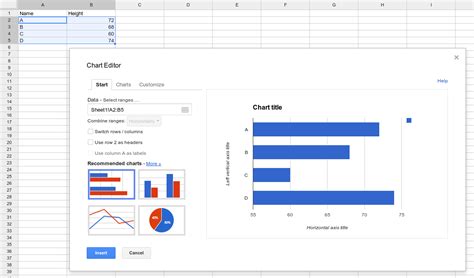 How To Make A Chart In Spreadsheet