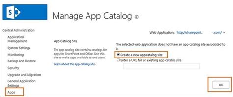 How To Open App Catalog In Sharepoint 2013