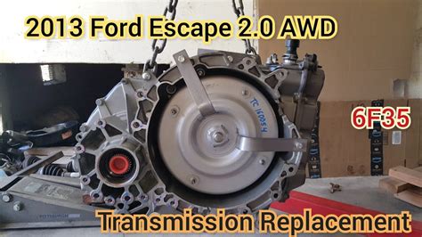 How To Replace Manual Transmission Ford Escape