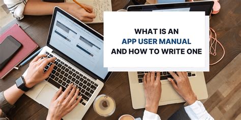 How To Write A User Manual For An Application