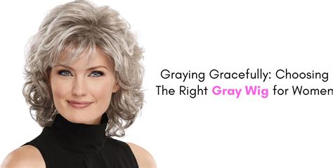 How to Choose the Gray Synthetic Wig Thats Right for You