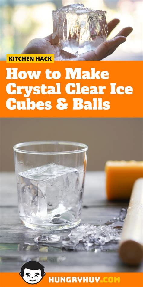 How to Make Crystal-Clear Ice for Unparalleled Drinks