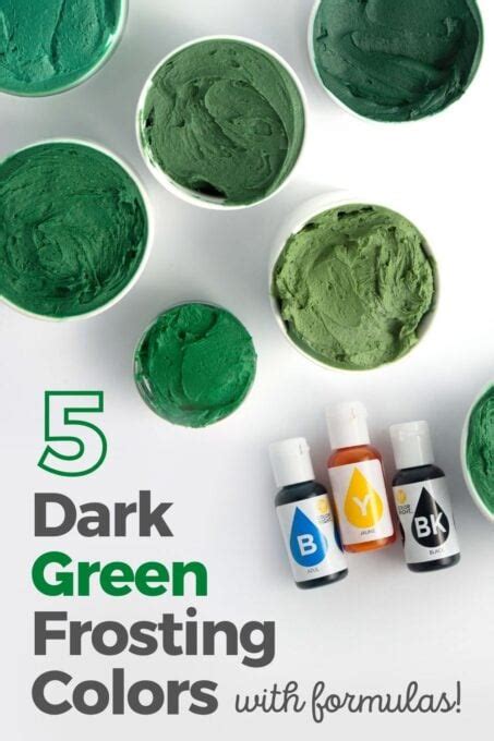 How to Make Dark Green Icing: A Comprehensive Guide