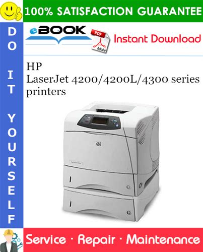 Hp Color Laserjet 4200 4300 Service Repair Manual Download